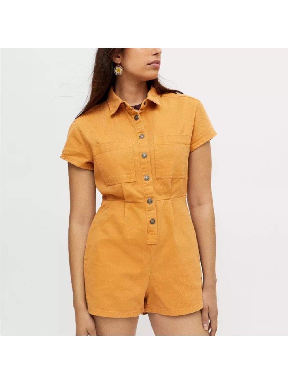 BDG Women's Golden Tan Shirt Jacket